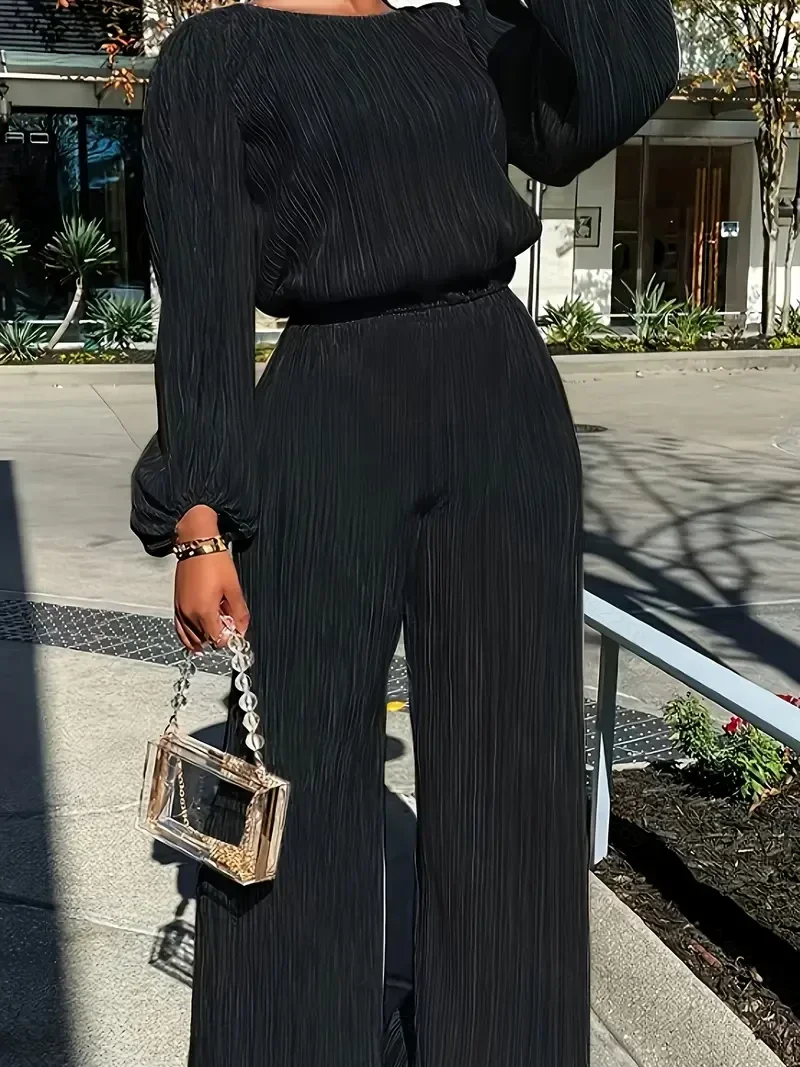 Elegante 2-delige set - zwart