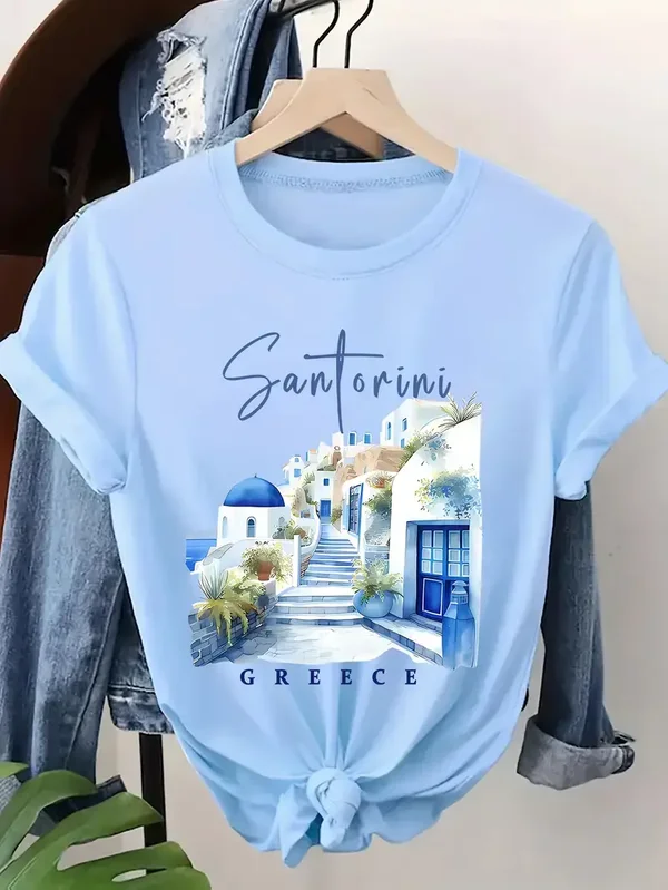T-shirt Santorini