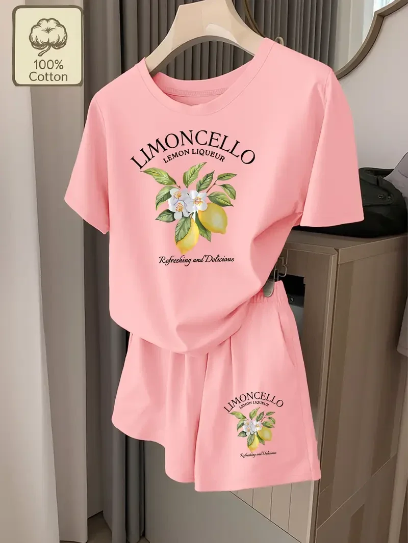 2-delige set limoncello - roze