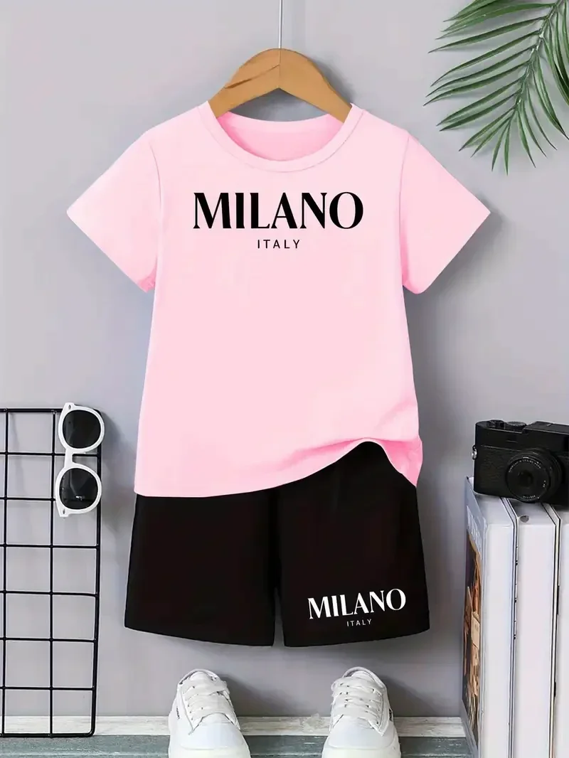 2-delige set - Milano roze