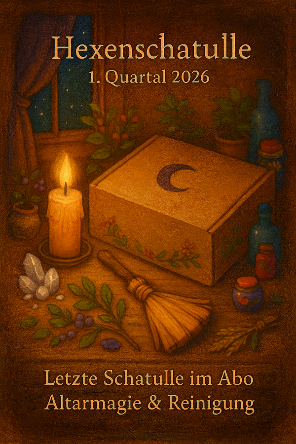 Hexenschatulle 1. Quartal 2026 – letzte Abo-Schatulle