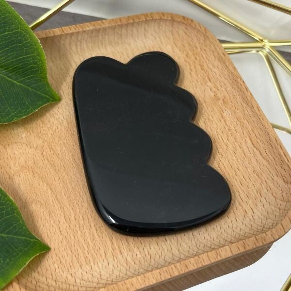 GUASHA DE OBSIDIANA MODELO 2