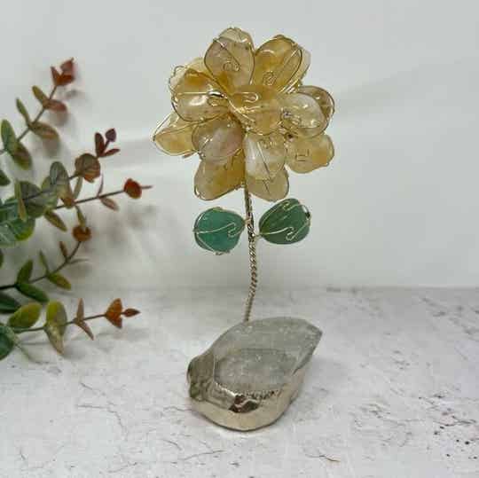 DALIA DE CUARZO CITRINO