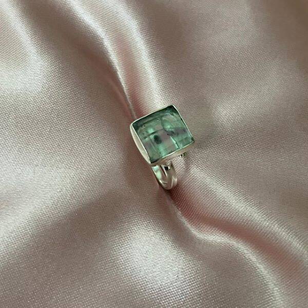 ANILLO DE FLUORITA VARIAS FORMAS