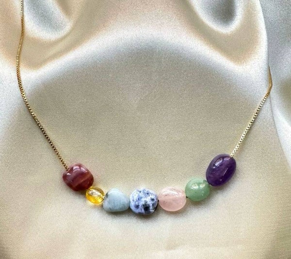 COLLAR PARA LOS 7 VÓRTICES ENERGÉTICOS