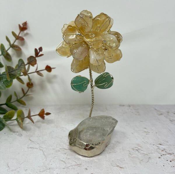 DALIA DE CUARZO CITRINO