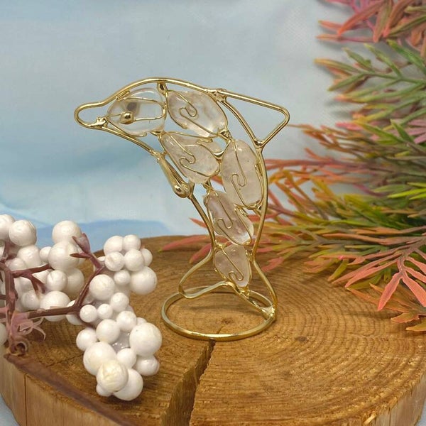 DELFÍN DE CUARZO BLANCO