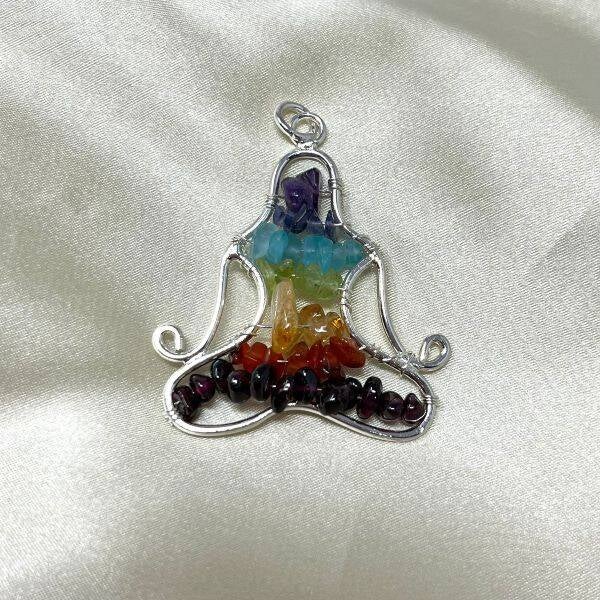 DIJE POSICIÓN DE LOTO PARA LOS 7 VÓRTICES ENERGÉTICOS