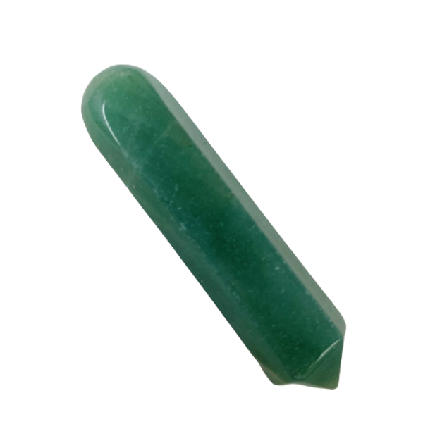 MASAJEADOR CON PUNTA DE CUARZO VERDE