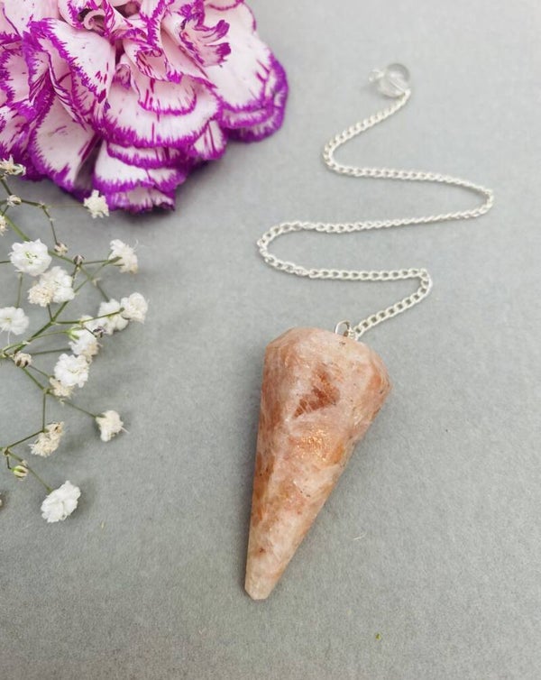 PÉNDULO DE PIEDRA SOL