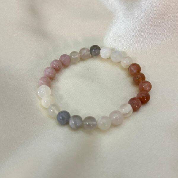 PULSERA DE PIEDRA LUNA MODELO 3