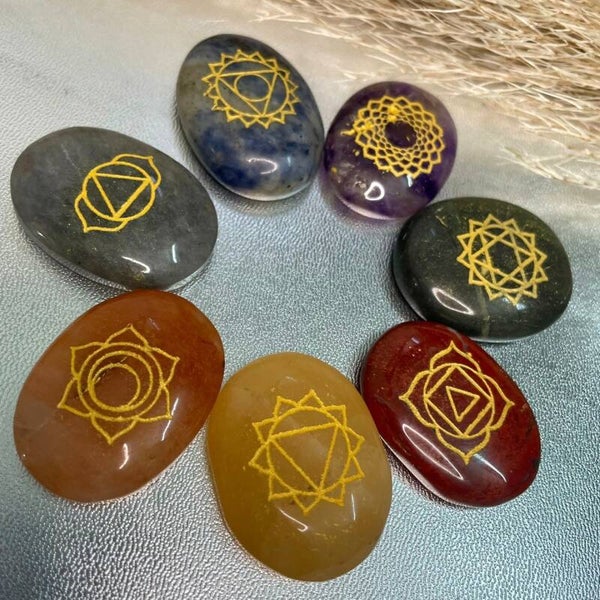 SET PARA LOS 7 VÓRTICES ENERGÉTICOS MODELO 2