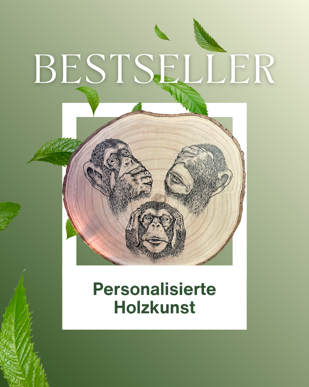 Personalisierte Holzkunst
