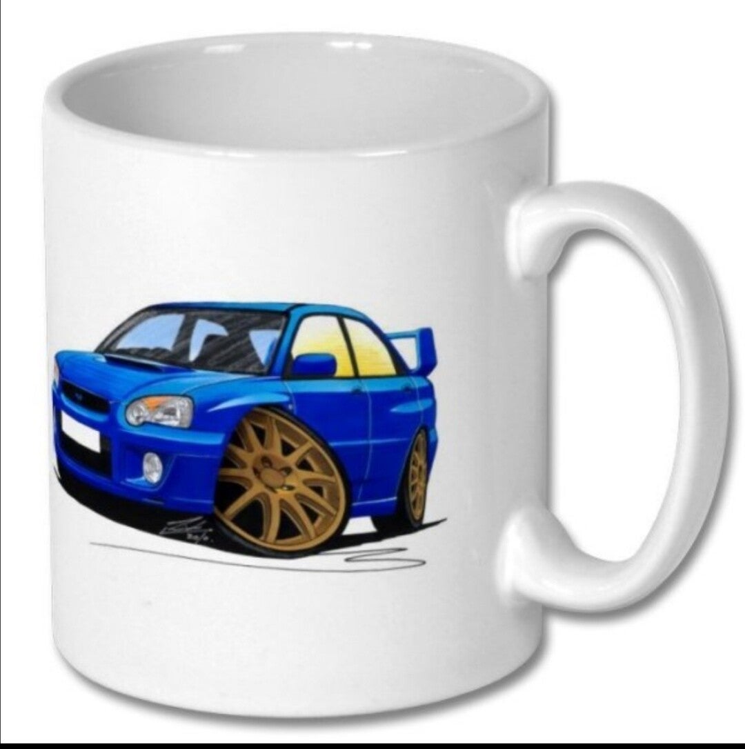 Subaru impreza mug