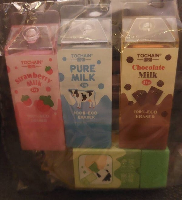 Melk pak gummetjes