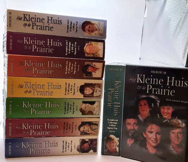 Het kleine huis op de Prairie complete serie 1-9