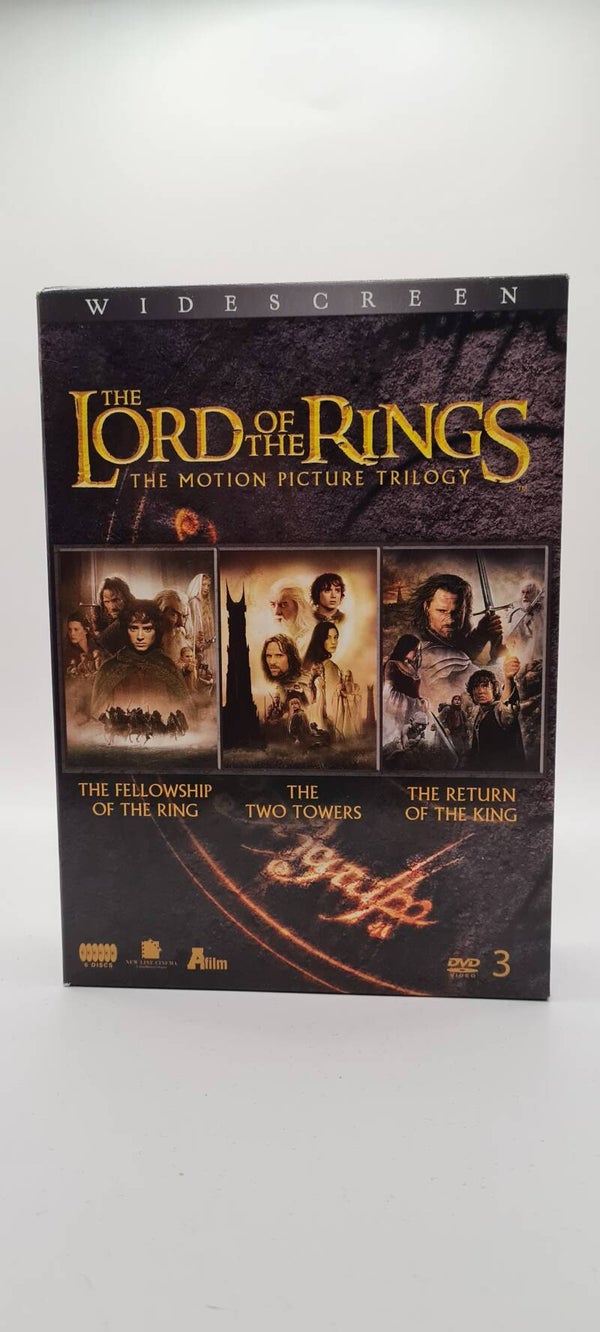 Lord Of The Rings complete dvd box