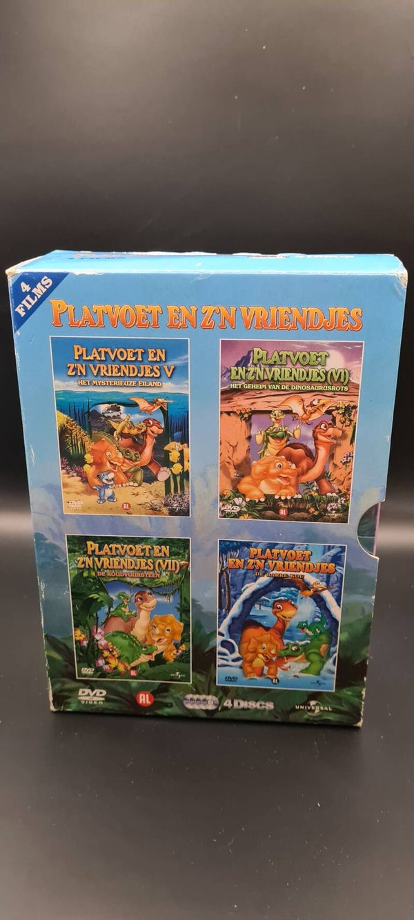 Platvoet en zijn vriendjes dvd box