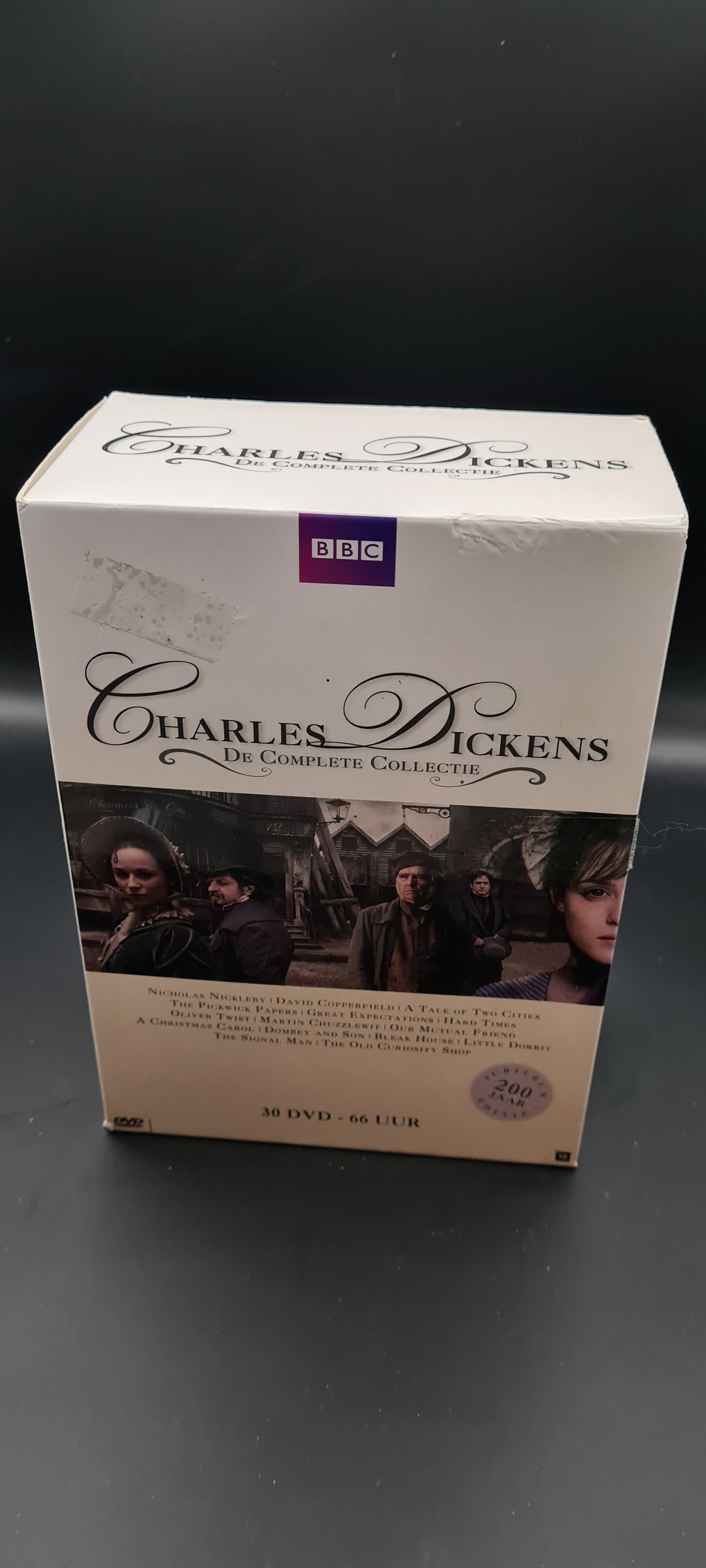 Charles Dickens Complete Collection box 30 dvd's