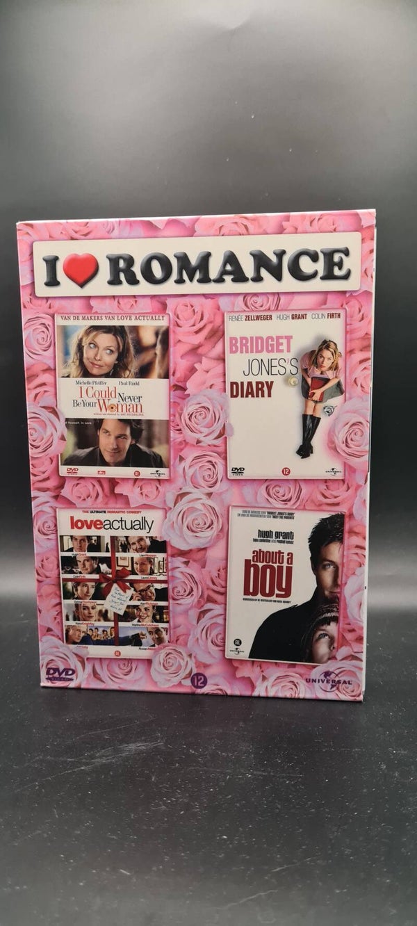 I Love Romance dvd box