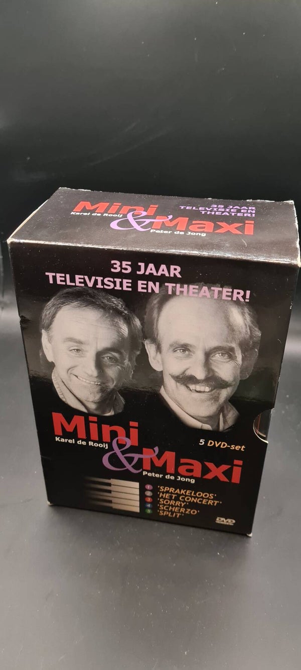 Mini en Maxi Dvd box