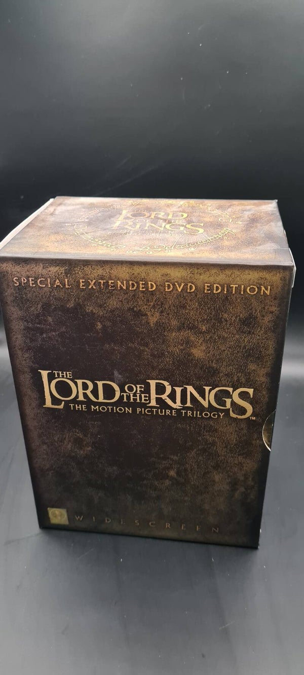 Lord Of The Rings complete dvd box Special Extended Edition