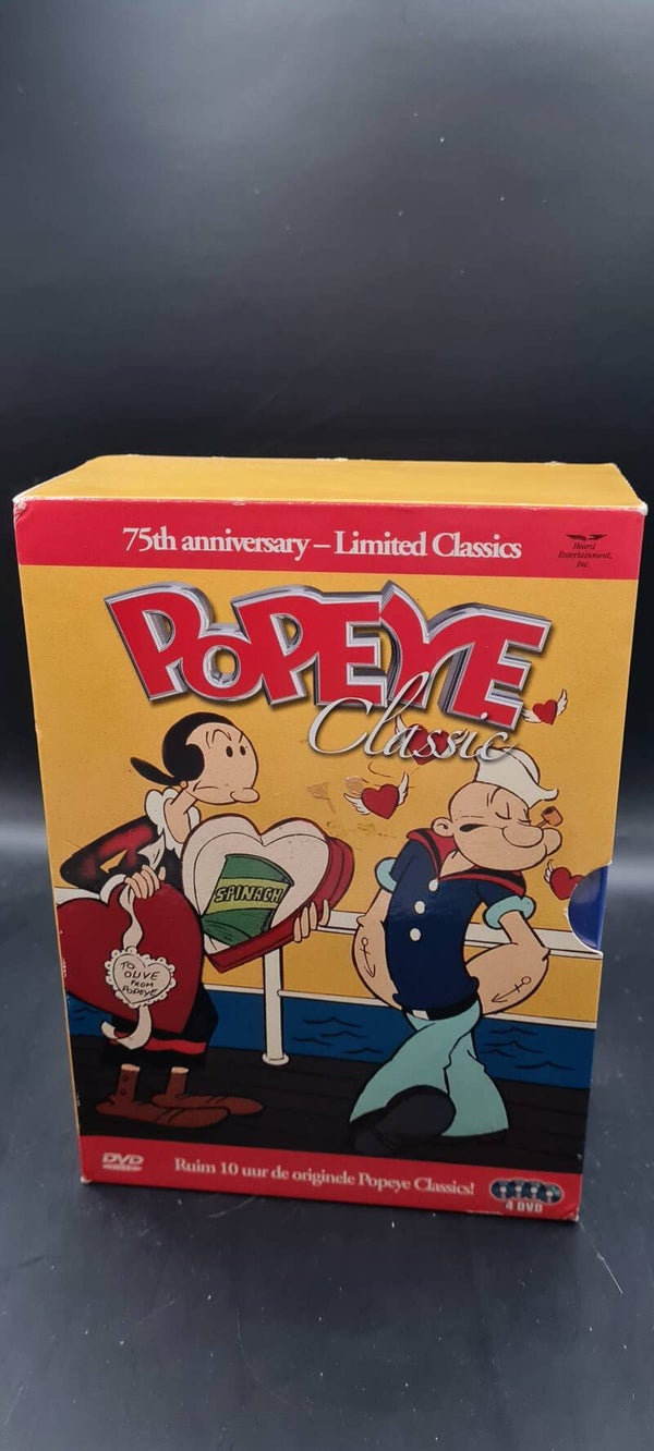 Popeye dvd box (ruim 10 uur kijkplezier)