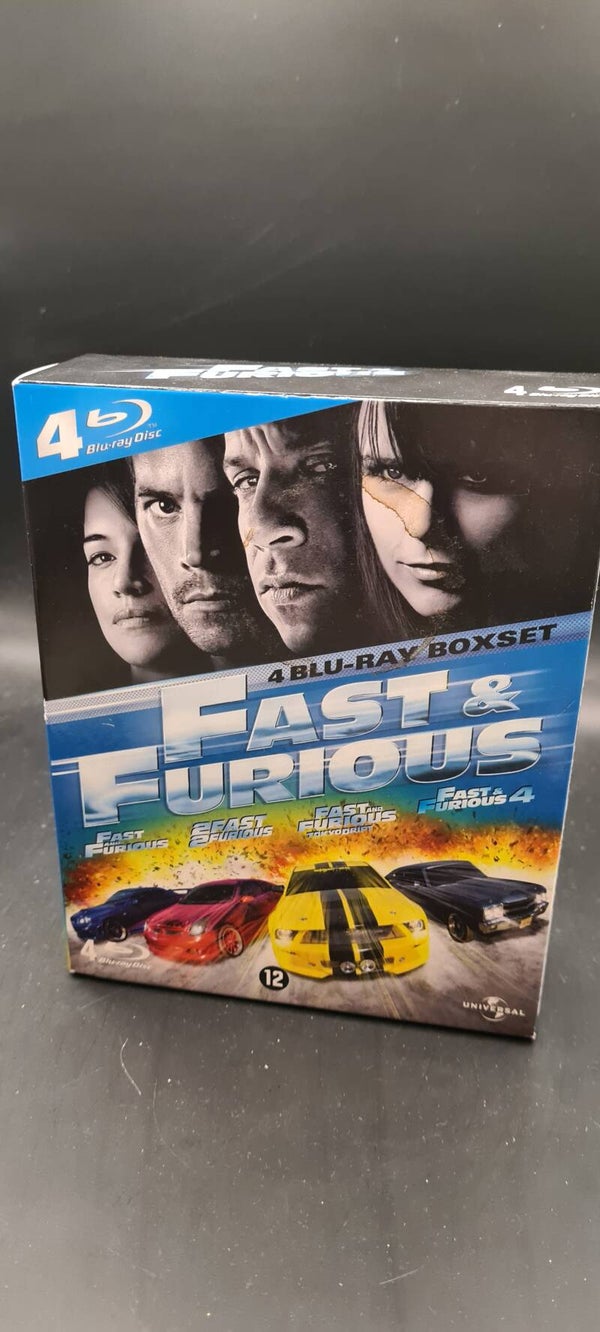 Fast and the Furious box 4 ( Bu-ray)