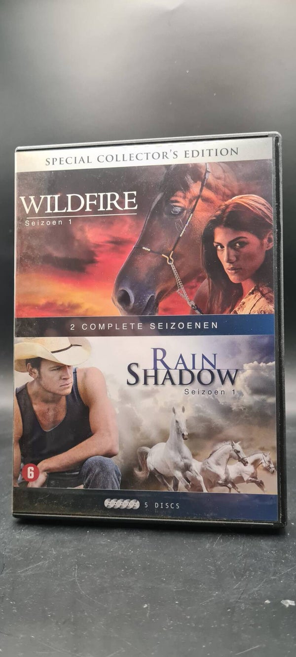 Wildfire Seizoen1 and Rain Shadow Seizoen 1Dvd box