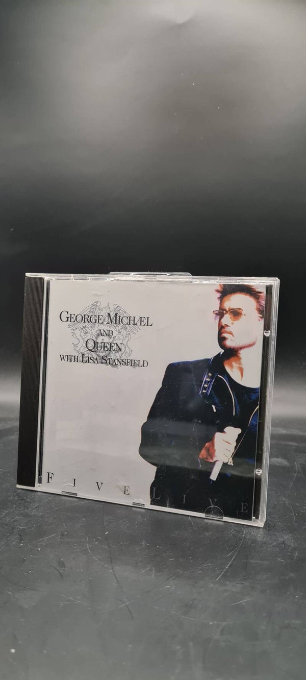 George Michael and Queen with Lisa Stansfield Five Live (CD)