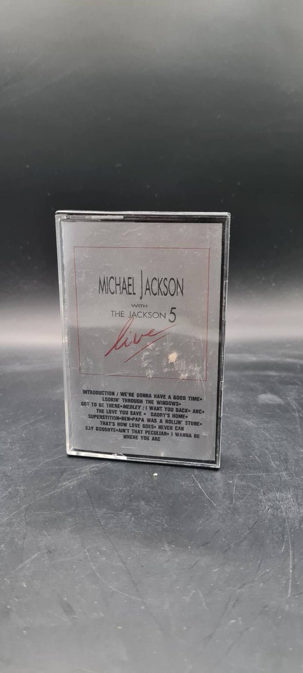 Michael Jackson With The Jackson 5 Live (cassette band)