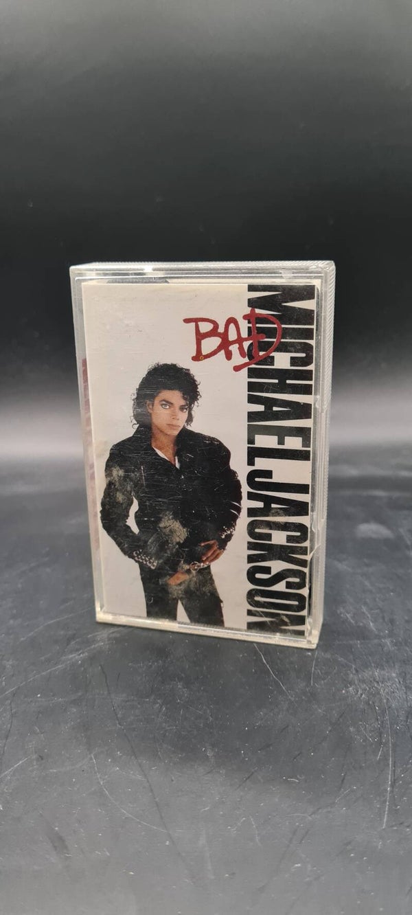 Michael Jackson Bad (cassette band)