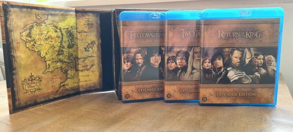 Lord Of The Rings Extended Edition Blu-ray Box (Nieuw toegevoegd item)