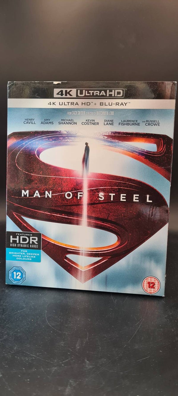 Superman Man of Steel 4K Ultra HD (Nieuw toegevoegd item)