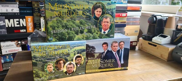Midsomer Murders Seizoen 1-15 collectie boxen 97DVD'S (Nieuw toegevoegd item)