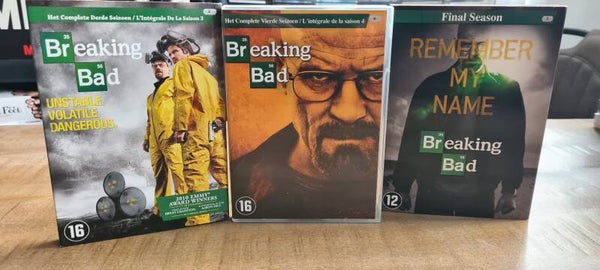 Breaking Bad Seizoen 3,4 en 6
