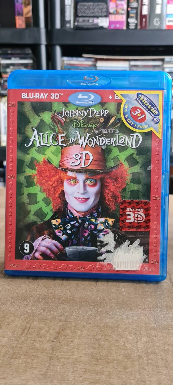 Alice in Wonderland 3D (Blu-ray Voordeelpakkers)