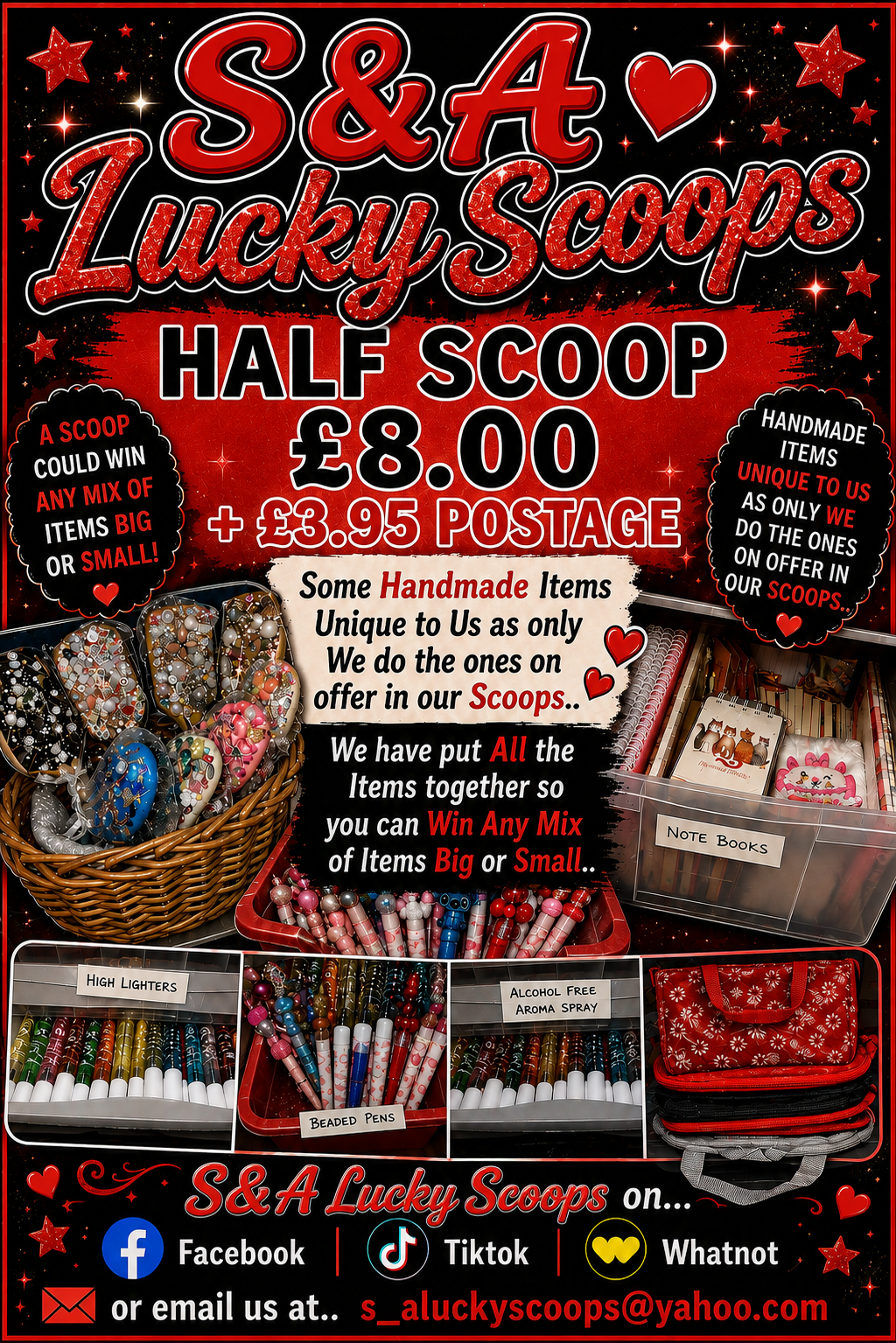 Adult Half Scoop