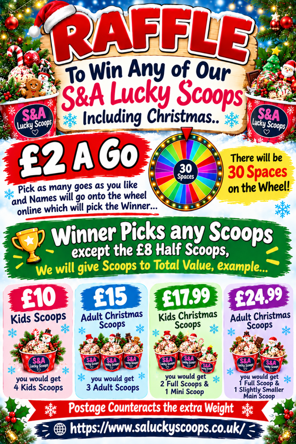 Raffle Wheel Space £2 each