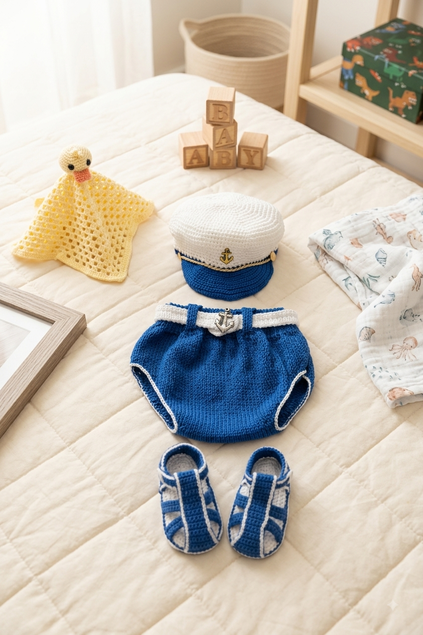 Un piccolo capolavoro fatto a mano 🧶⚓💙