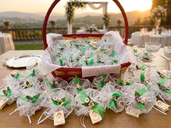 🎀 Sacchetti portaconfetti artigianali 🧵✨