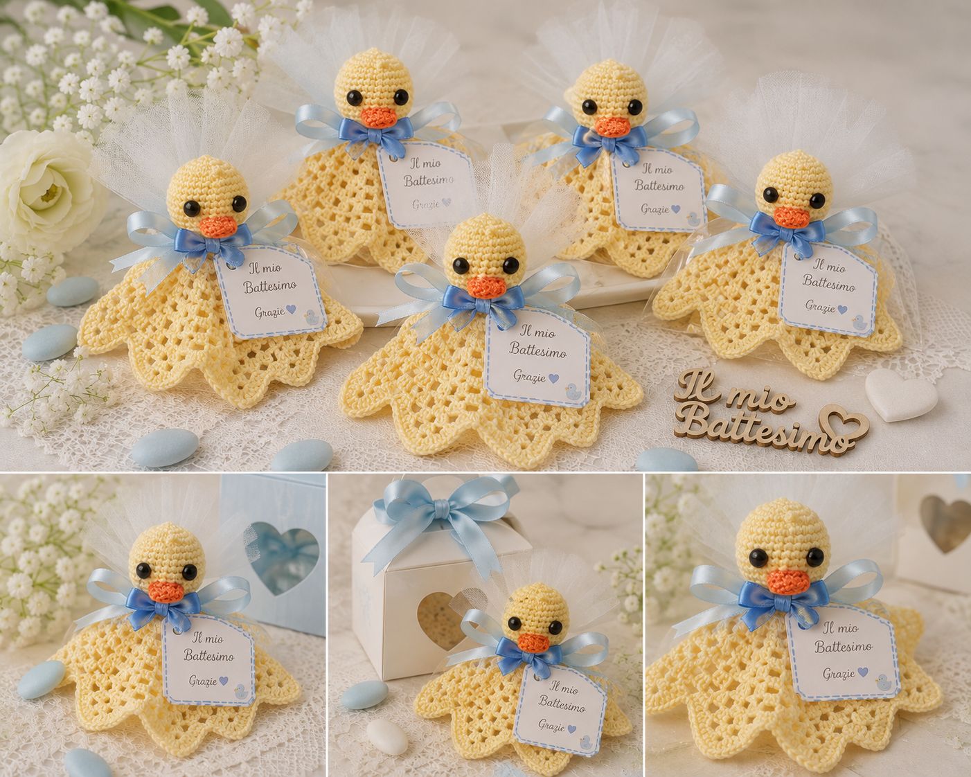 🩵🦆 Una bomboniera speciale per un giorno indimenticabile! 🦆🩵