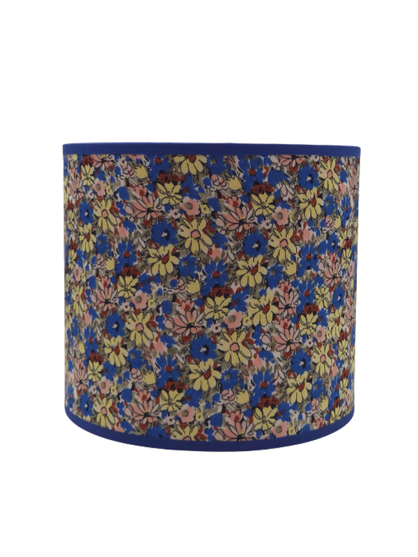 Lampenkap Bloem blauw Ø20cm