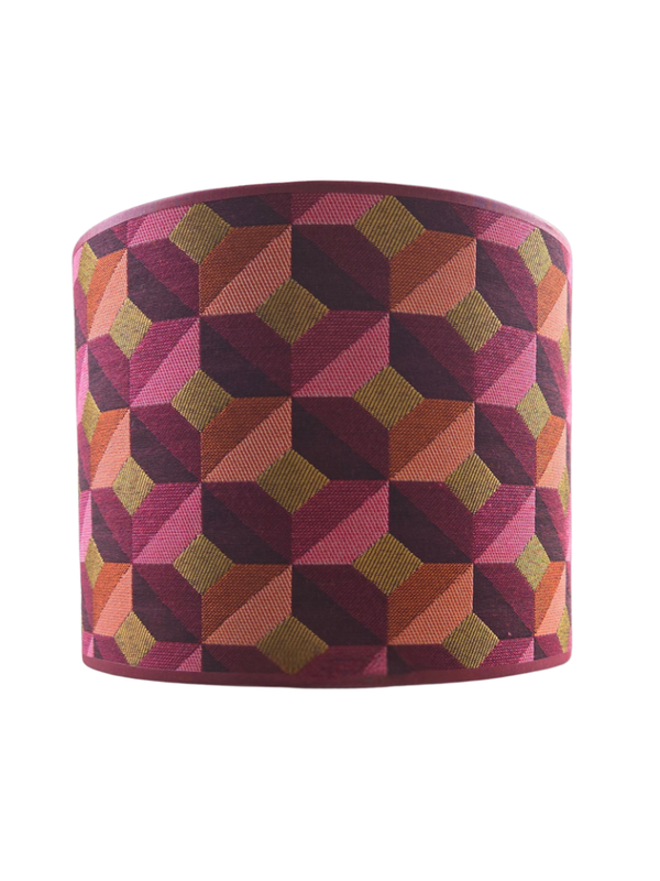 Lampenkap Retro Roze Bordeaux