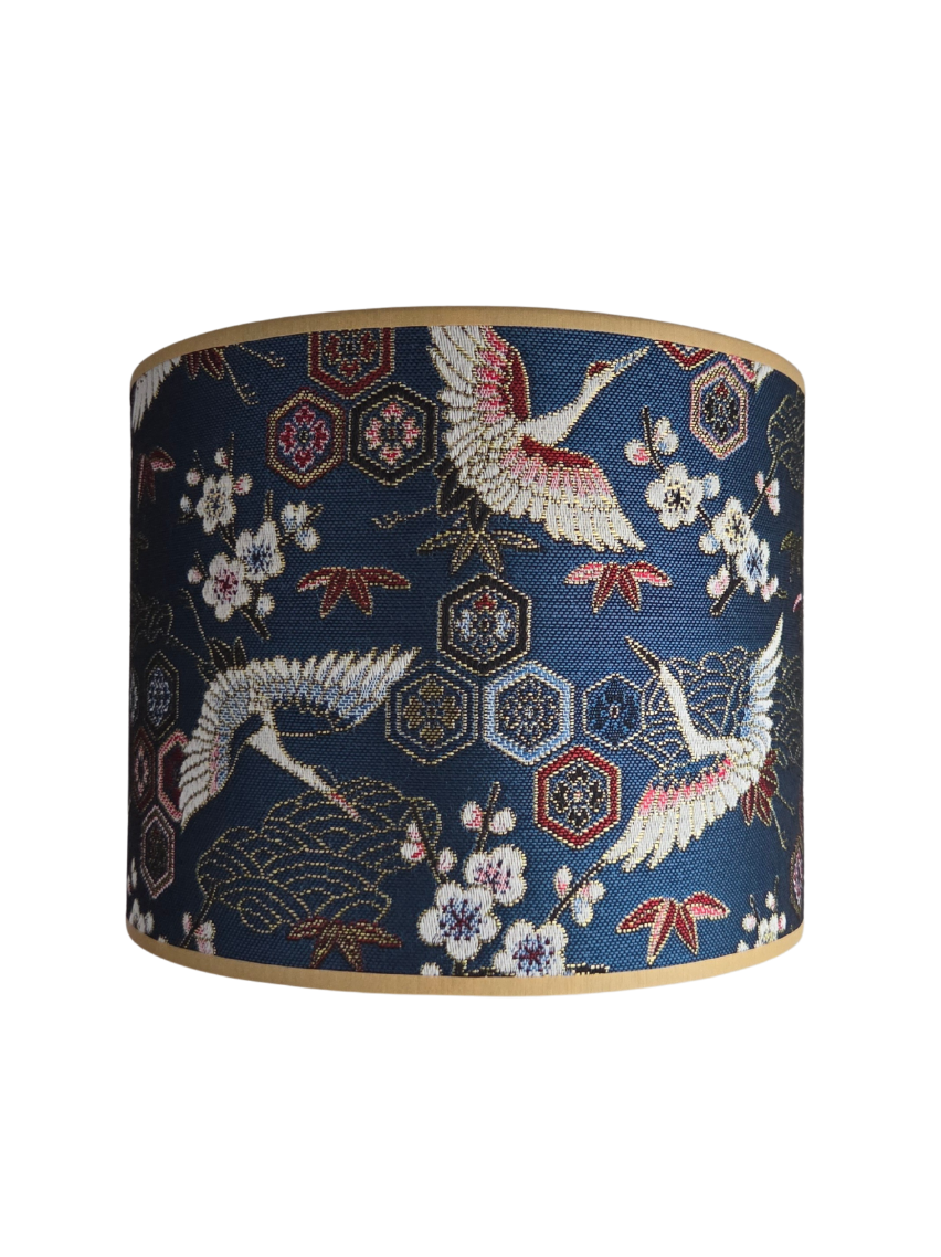 Lampenkap Kraanvogel Blauw