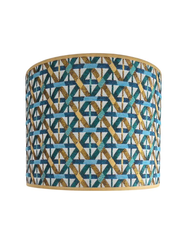 Lampenkap Mozaïek Blauw Groen