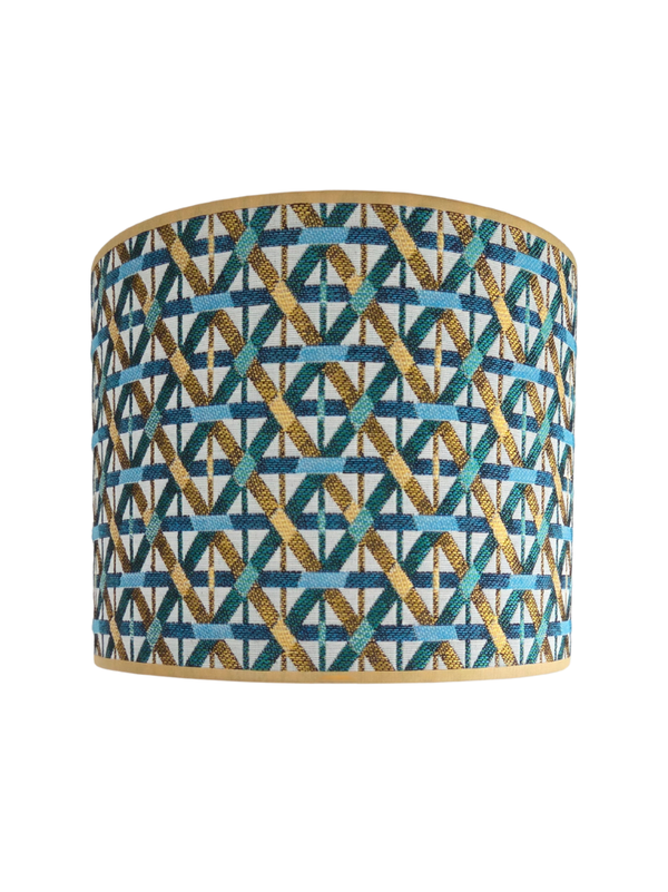 Lampenkap Mozaïek Blauw Groen