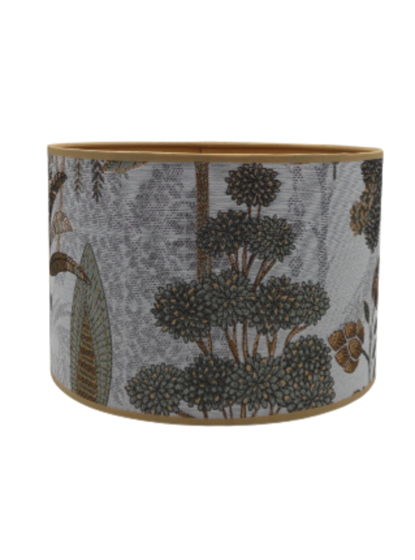 Lampenkap Bomen Goud Wit Ø25cm