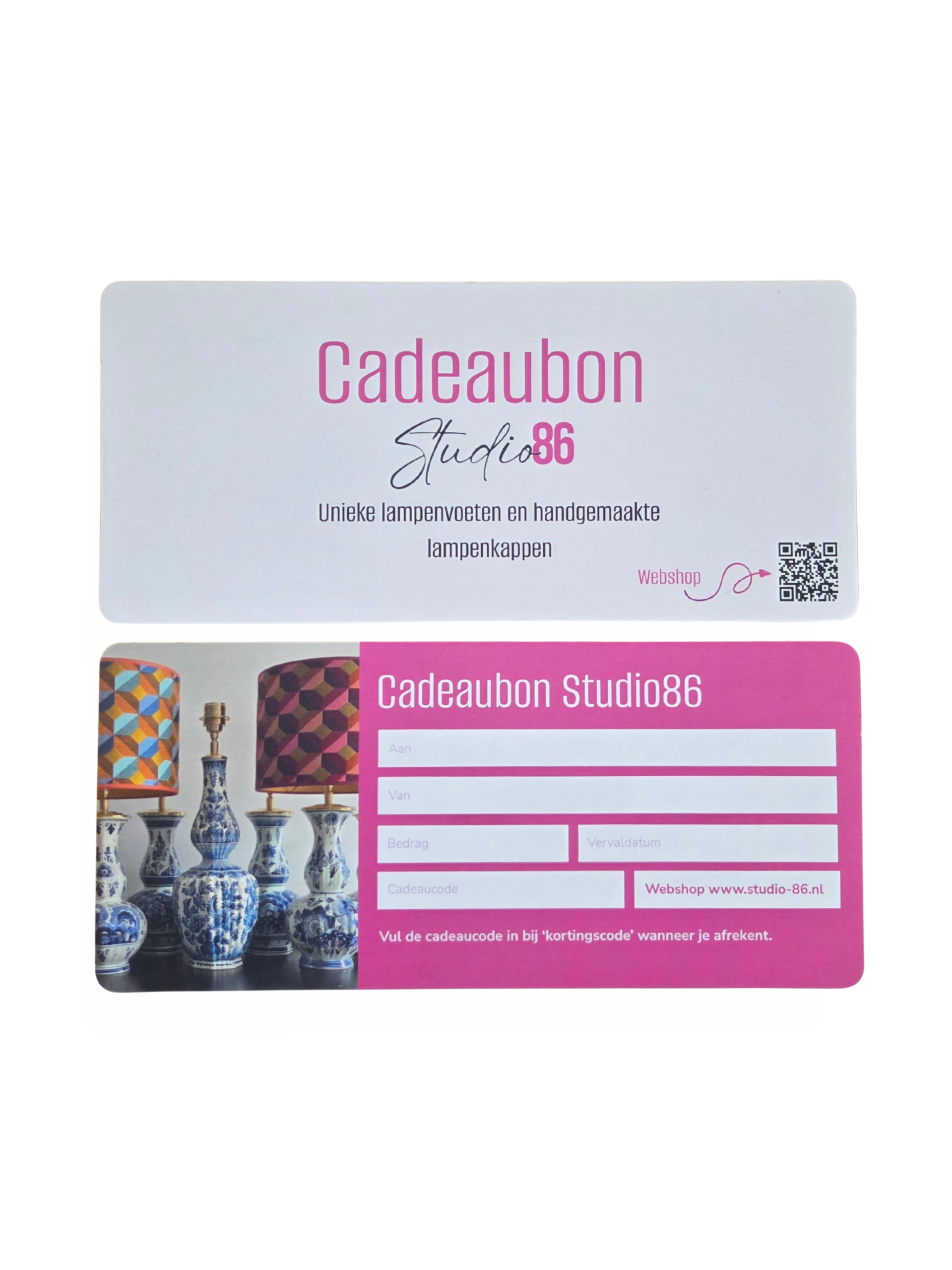Cadeaubon Studio86