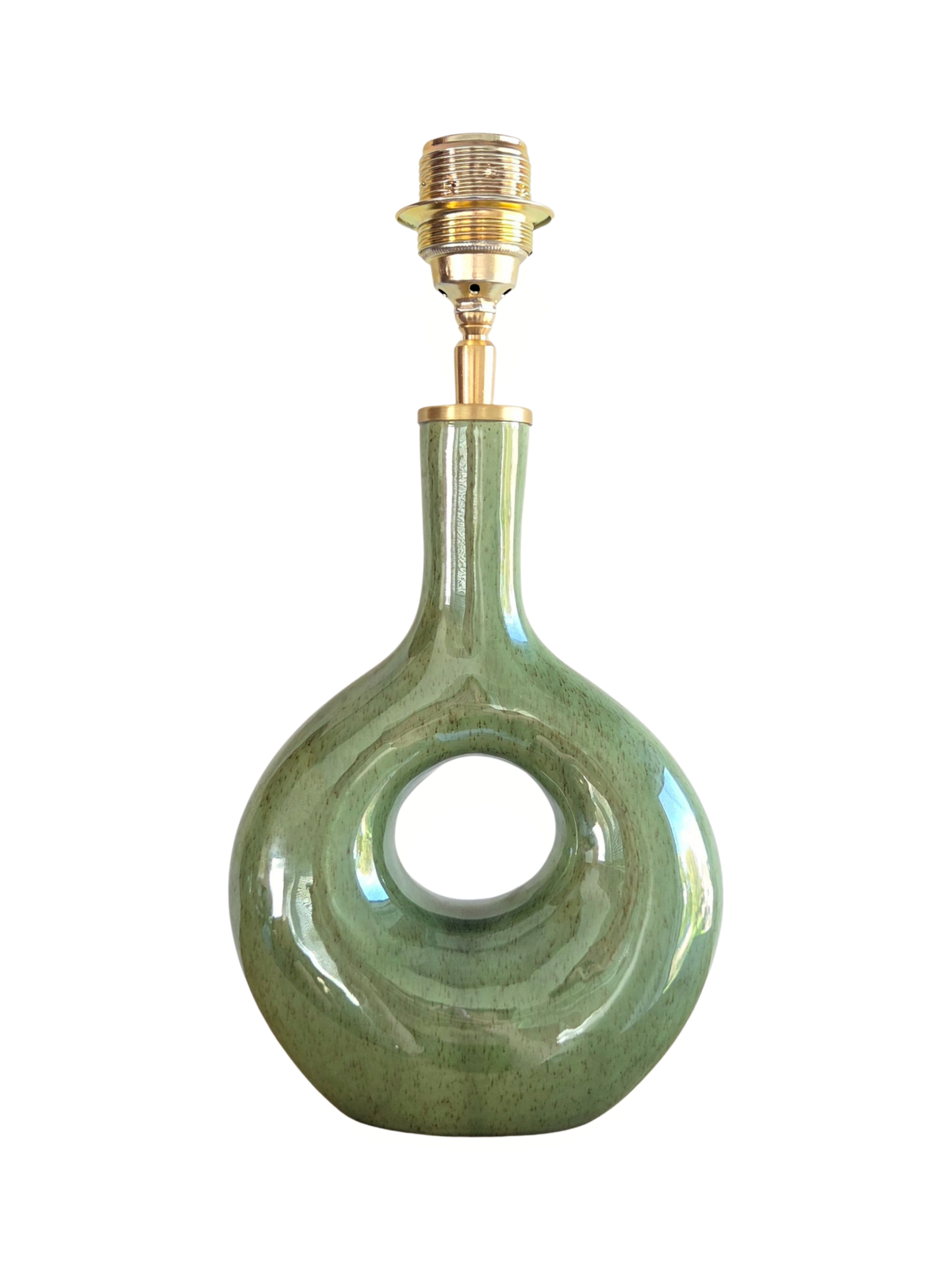 Lampenvoet Luna Olive Groot